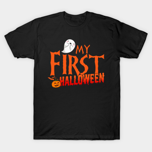 My First Halloween funny baby Halloween Shirts Gifts on October 31 T-Shirt-TOZ